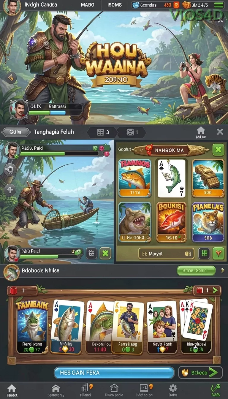 Cuplikan layar menu unduhan vios4d untuk perangkat Android